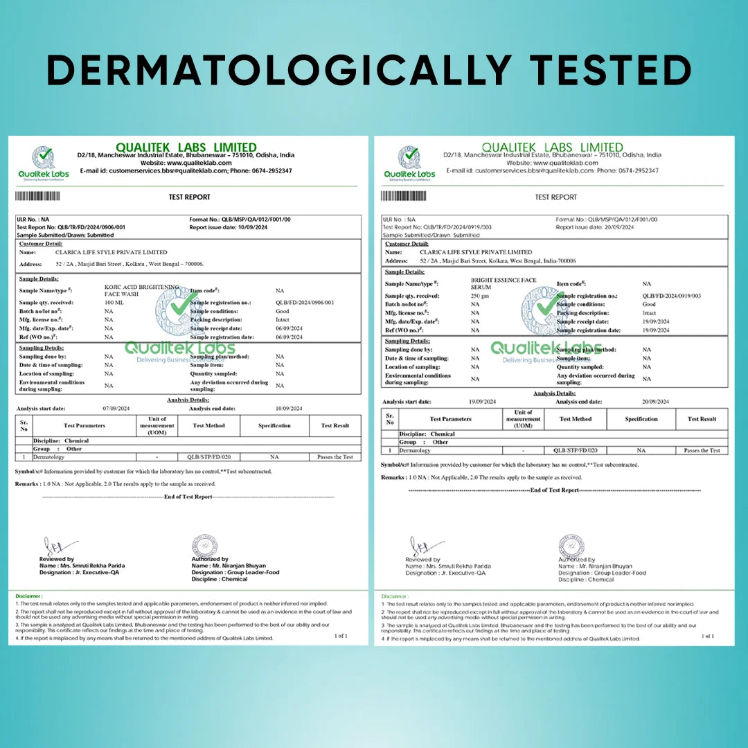 Kojic Acid Face Wash + Vitamin C Serum