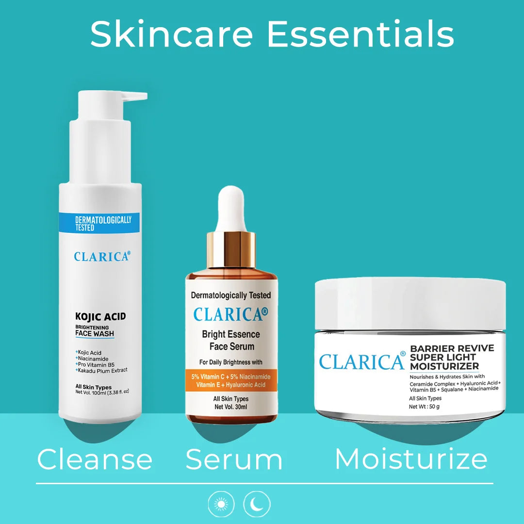 Kojic Acid Brightening Face Wash - Fade Dark Spots & Pigmentation Fast | Clinically tested blend of Kojic Acid, Niacinamide & Lactic Acid for visibly brighter skin in just 2 weeks. |Gentle, non-drying, and safe for all skin types. Dermat-tested.